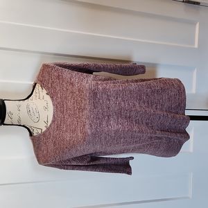 The Limited Maroon marled top